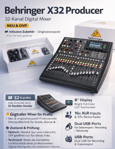 Behringer x32 producer - x32,